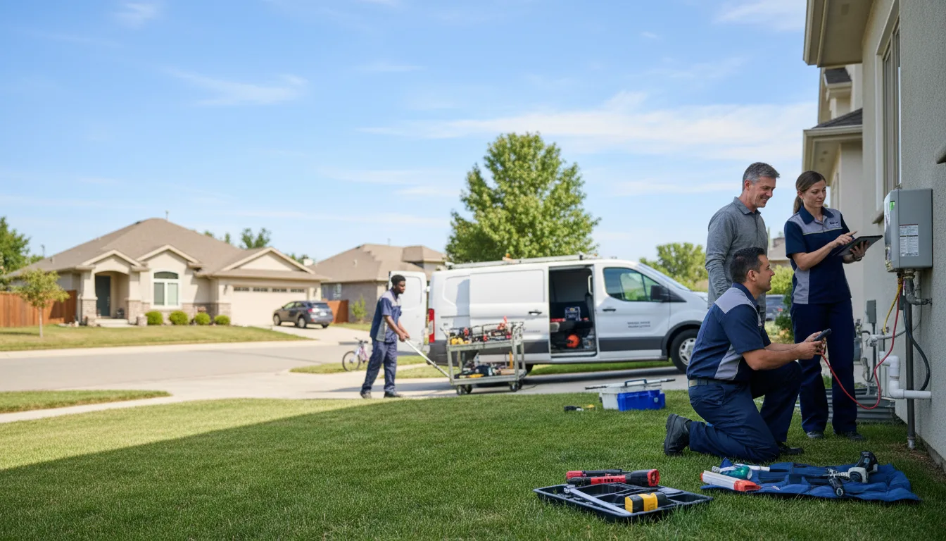 Tankless water heater service in Ashburn, VA